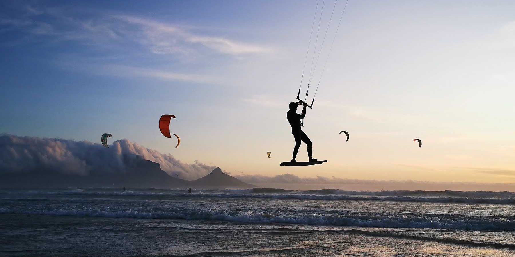 Kitesurfing In Südafrika Lionshead - Praxis Dr. Oliver Seibert - Orthopädie & Prävention