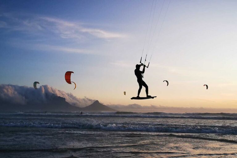 Kitesurfing In Südafrika Lionshead - Praxis Dr. Oliver Seibert - Orthopädie & Prävention